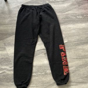 PINK Victoria’s Secret sweats.